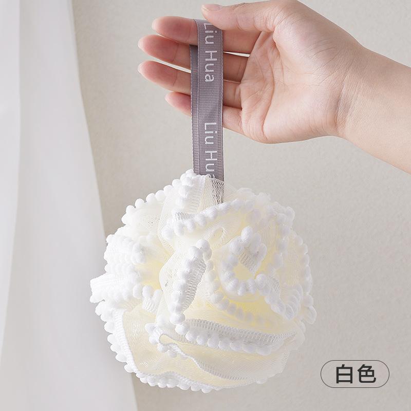 Двухцветный пенящийся богатый мочалка для ванны, цветная мочалка для ванны, шарик для ванны, взрослые туалетные принадлежности, сочетание цветов