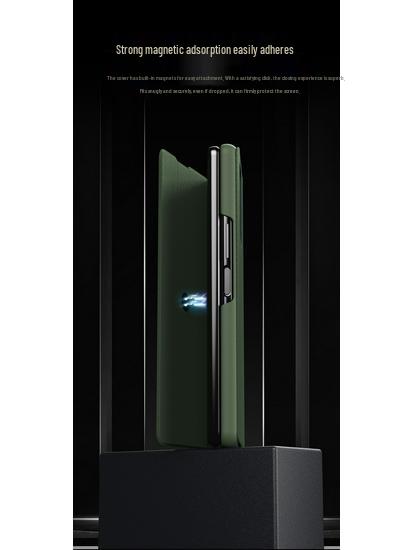 Чехол для серии Samsung Z Fold: Текстура углеродного волокна с кожей кевлар, Полное покрытие для Z Fold 4, 6 и 7