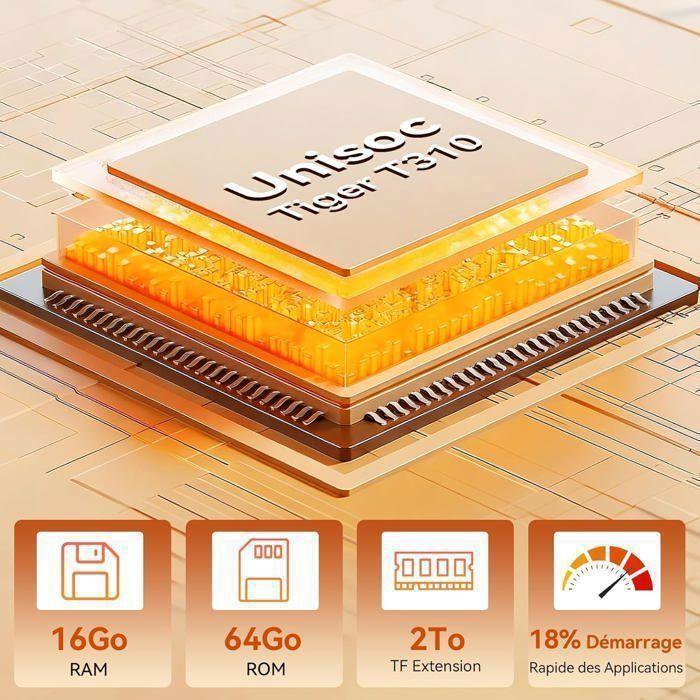 Смартфон BLACKVIEW WAVE 7C 6.56" 16 ГБ + 64 ГБ/до 2 ТБ 5000 мАч Android 16 32 МП Телефон 4G Две SIM-карты GPS Оранжевый - Очень хорошее состояние