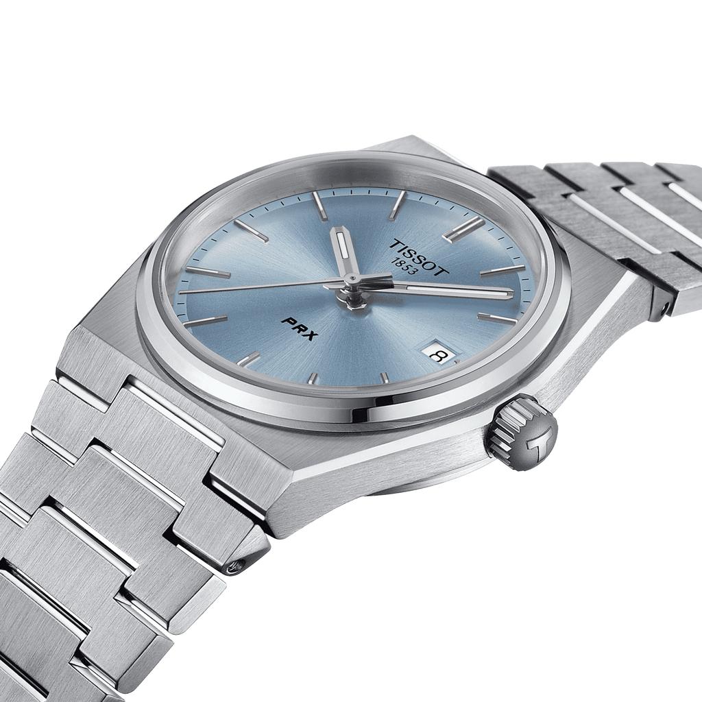 Tissot Мужские модные часы из нержавеющей стали с синим циферблатом T137.210.11.351.00