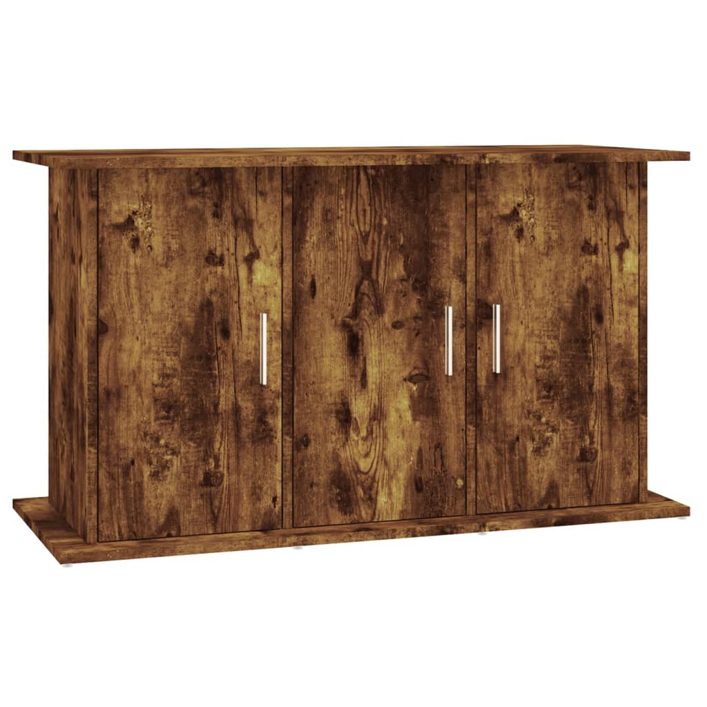 Aquarium Stand Smoked Oak Finish 101 x 41 x 58 cm Engineered Wood