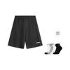 Повседневные шорты Li Ning Унисекс Черный AAPV163-1