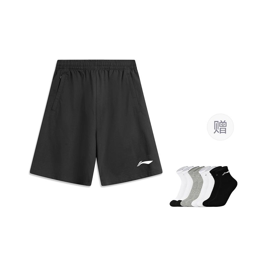 Повседневные шорты Li Ning Унисекс Черный AAPV163-1
