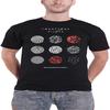21 Мужская футболка Черная Blurryface Круги Логотип группы Официальная