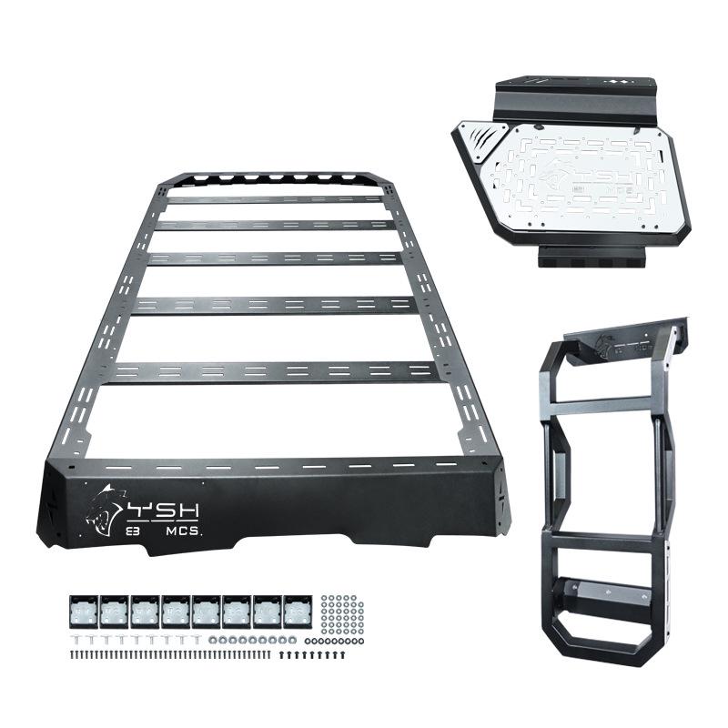 Compatible with BYD Yangwang 8 Roof Rack: Expansion Platform, Luggage Rack Crossbars, Awning, Side Ladder, Backpack.