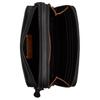 Coach Charter 19 Classic Embossed Logo Leather Shoulder Bag Small Men Shoulder Bag Black CBG19-BLK
