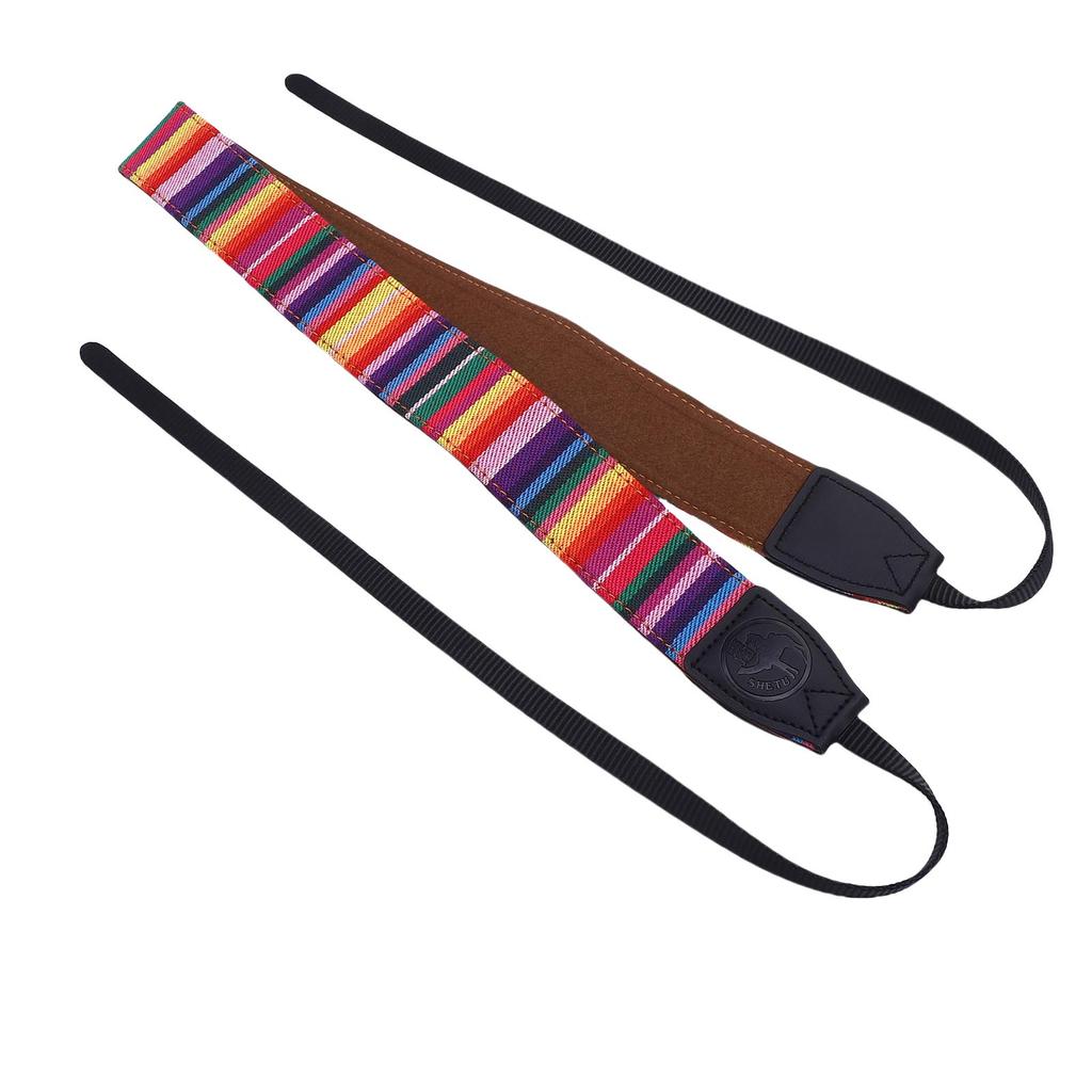 Ремешок для камеры нейлоновый винтажный этнический стиль регулируемый универсальный шейный плечевой ремень для зеркальных и беззеркальных камер