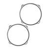 4 Hole Drum Rim Hoop Percussion Instrument Parts Heavy Duty Replacement Lug Batter