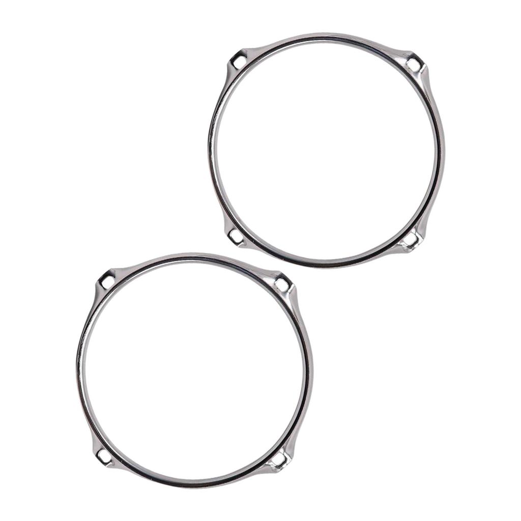 4 Hole Drum Rim Hoop Percussion Instrument Parts Heavy Duty Replacement Lug Batter