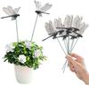 10 Pcs Decorative Stakes, Lifelike 3D Big Dragonflies PVC Dragon Fly Garden Stake for Indoor Outdoor Yard Balcony Plant Flower Pot Decor