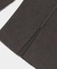 ROIDESROIS Scarf Set Round Neck Ribbed Knit (Charcoal)