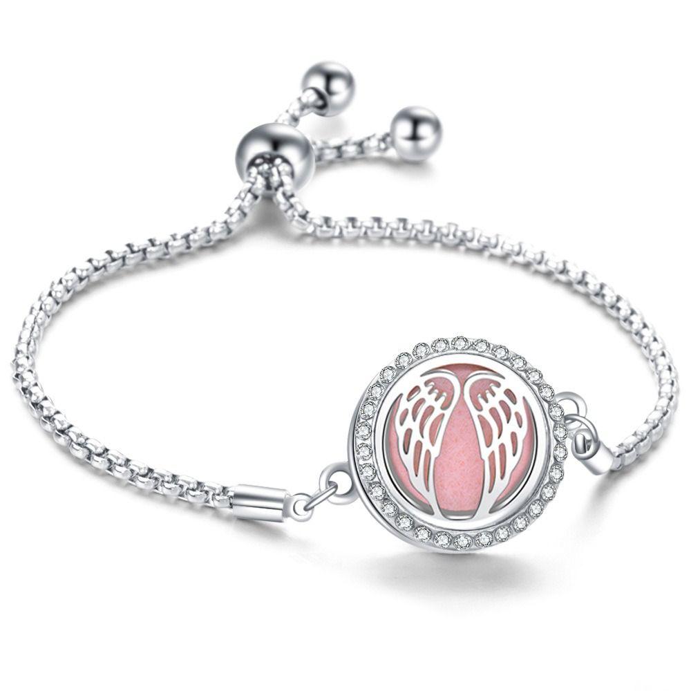 Ювелирный подарок Открывающийся медальон Аромадиффузор Браслет Открывающийся Ароматерапевтический браслет для духов