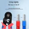 Biuyum VE Insulated Cold-Press Wire Terminal Kit
