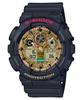 Мужские часы G-SHOCK из смолы, водонепроницаемые 200 м, цифровые, ударопрочные, кварцевые GA-100TMN-1A