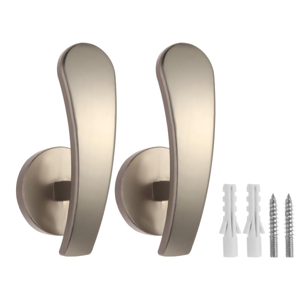 Retro Hold Practical Mounted Metal Hooks Curtain Holdback Curtain Holder Wall Hanger