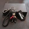 Keychain Pendant Anime Demon Slayer Kimetsu No Yaiba Kamado Tanjirou Double Sided HD Bag Pendant Gift For Fans Cosplay Props Jewelry Gift