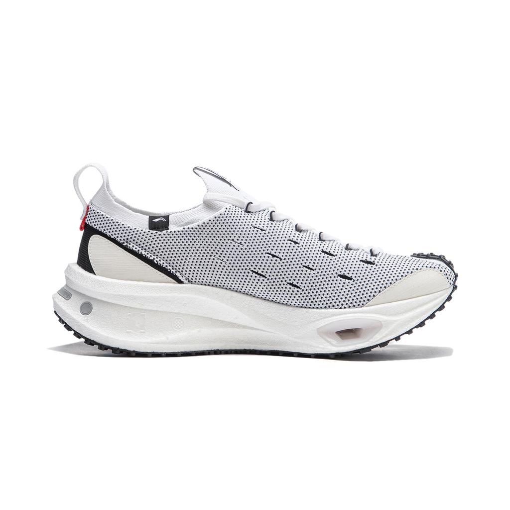 Li Ning Feidian CRC удобные универсальные амортизирующие износостойкие низкие кроссовки унисекс кроссовки белые черные AZGU001-2