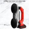 21V Protable Tiling Tiles Machine 60-120mm Tiles Vibrator Suction Cup Adjustable Automatic Floor Vibrator Leveling Tool