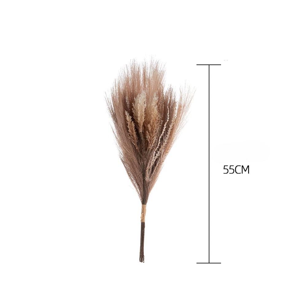 1 шт. Наполнитель для вазы Пампас Пампасная трава Декор Дрейд Цветы Пушистые помпы Трава Свадебный Бохо Декор Цветы Домашний стол Декор, деревенский фермерский дом