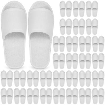 Sophproton Одноразовые толщиной 6 мм Индивидуально для и Домов престарелых x 100 пар для коммерческого использования Тапочки, Махровые, Подошва, Обернутые, Отели, Гостиницы, (28