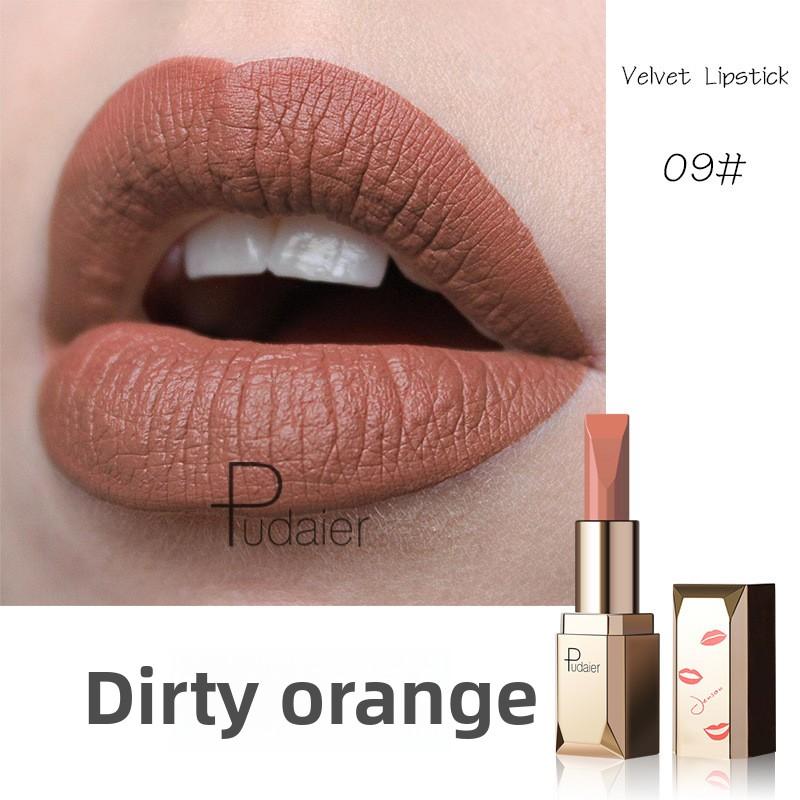 Waterproof & Sweatproof Matte Lip Liner - Long-Lasting Non-Stick Formula with Plant Squalane, Gradient Brown To Red Shades for Valentine's Day