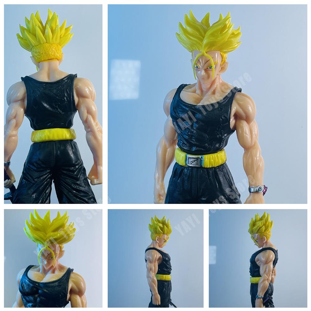 Аниме Dragon Ball Фигурка Транкса Супер Сайян Будущий Транкс ПВХ Фигурки Действия GK Статуя Коллекционная Модель Игрушки