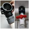 Professional Female Thread PE Water Pipe Connector Leak-Proof Durable Pipe Clamp Repairing Tee Connectors Garden