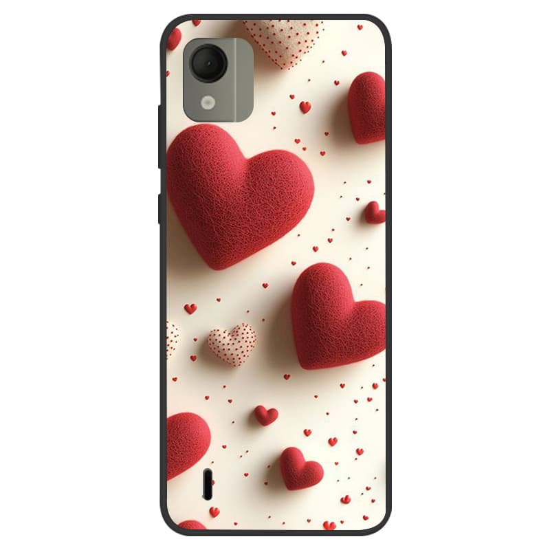 Case For Nokia C110 Case Cool Silicone Protective Cover for Nokia C110 C 110 Bumper Fundas NokiaC110 Coque Cute Cat Shell 2023