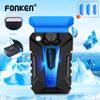 FONKEN Вакуумный кулер для ноутбука, охлаждающий радиатор, USB воздушный охладитель, вытяжной охлаждающий вентилятор, кулер для ноутбука, поддержка аксессуаров для ноутбуков