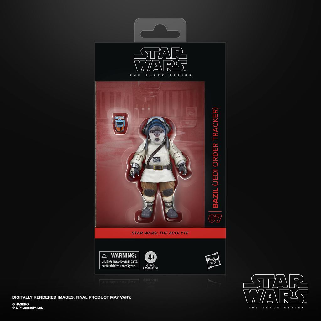 Hasbro Star Wars STAR WARS Black Series Basil (Jedi Order Tracker), Acolyte Collection 15cm Action Figure G1549 Genuine Product