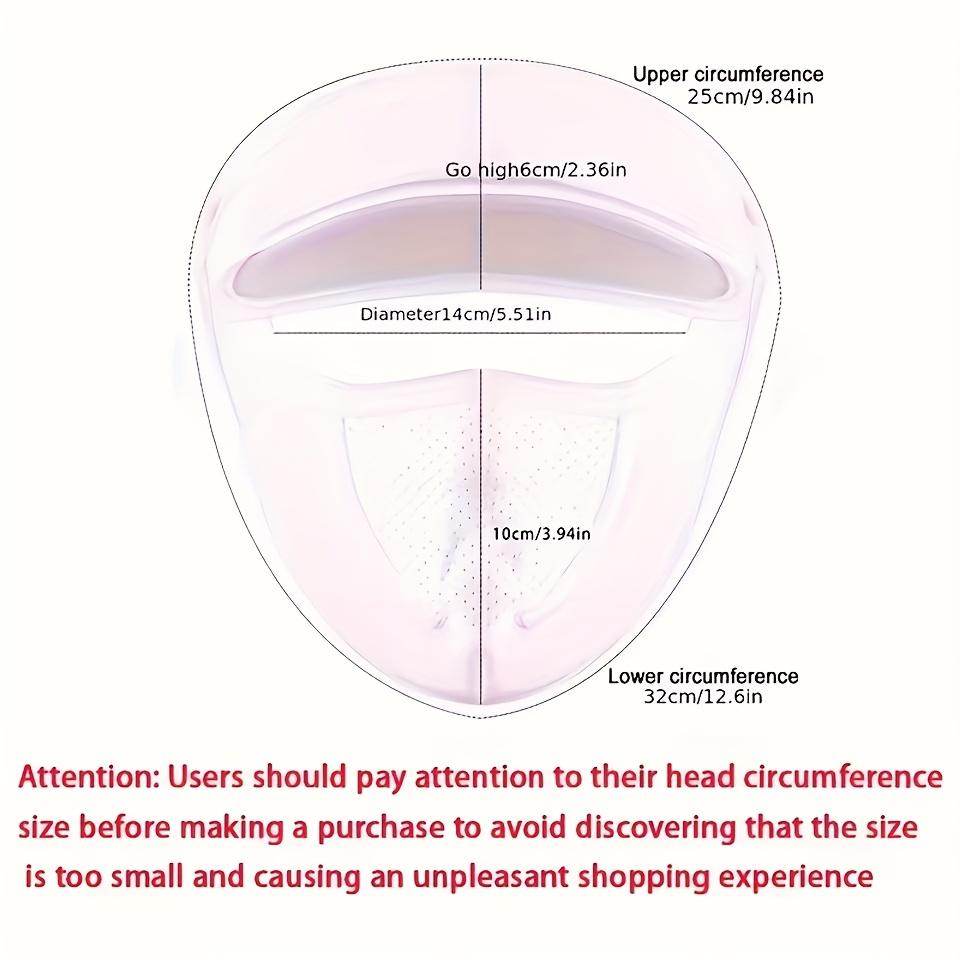 Summer Sun Protection Face Covering with Visor - Breathable Polyester Face Scarf, Elastic Fit, Sun-Proof, Washable Full Face Mask for Going OutC