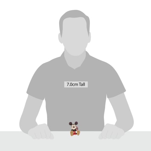 Enesco Disney Traditions Jim Shore Mini Mickey Mouse Sitting Pose Disney Figure 2.75 Inch