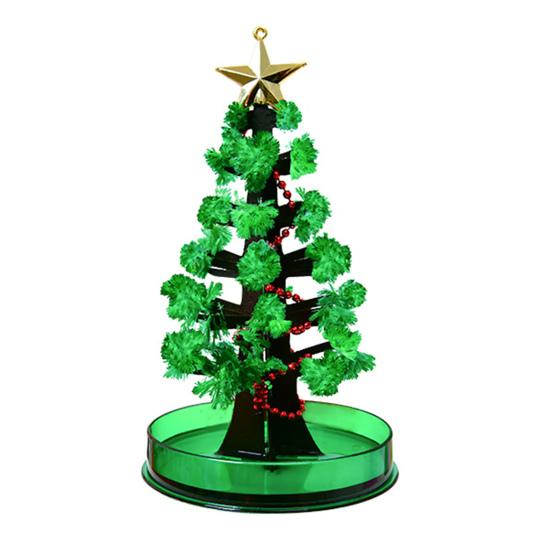 Волшебное выращивание рождественской елки DIY Crystalloid Blossom Tree Kit Простая установка Обучающий набор для выращивания Crystalloid Tree Подарок на праздник для детей