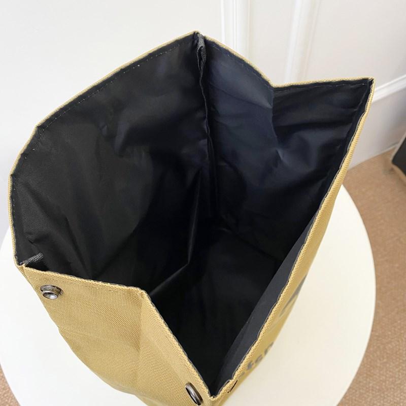 Мальчики и девочки Молоко Знаковый узор Фаст-фуд Сумка Форма Хозяйственная сумка Материал Холст Модный тренд Большая вместимость Унисекс рюкзак