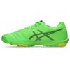 Asics Футбольные бутсы DS LIGHT JR GS TF Размер 300 2E (1104A053), унисекс, (Зеленый геккон/Черный), 22,0 см,
