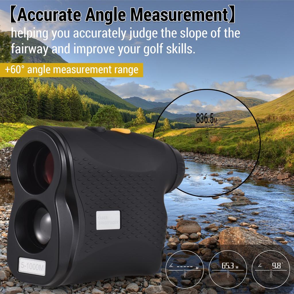 Монокулярный телескоп измерения охоты дальномера гольфа 600М/800М/1000М