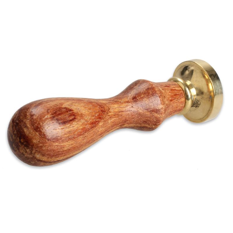 Винтажный штамп для восковой печати Классические ретро-печати от A до Z Деревянные штампы Алфавит Рукоделие 26 букв Сургуч Домашний декор Дропшиппинг