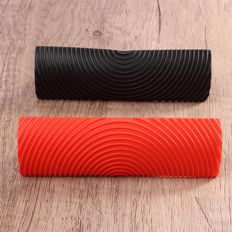 Резиновая кисть, инструменты для рисования, имитация древесины, текстура, валик