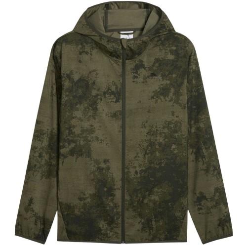 Puma Mens Monay Camo Hooded Jacket