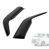 Wide Black Door Visors for Toyota Hiace Regius Ace (200 Series)