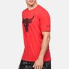 Under Armour Мужская футболка с короткими рукавами Project Rock Bull Graphic Sportstyle Mesa-Red 1351582-608