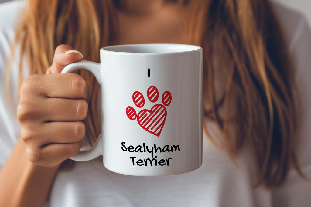 Sealyham Terrier, Welsh Border Terrier, Cowley Terrier - cup with a dog, cute cup with graphics, a gift with your photo from the Art-Dog brand