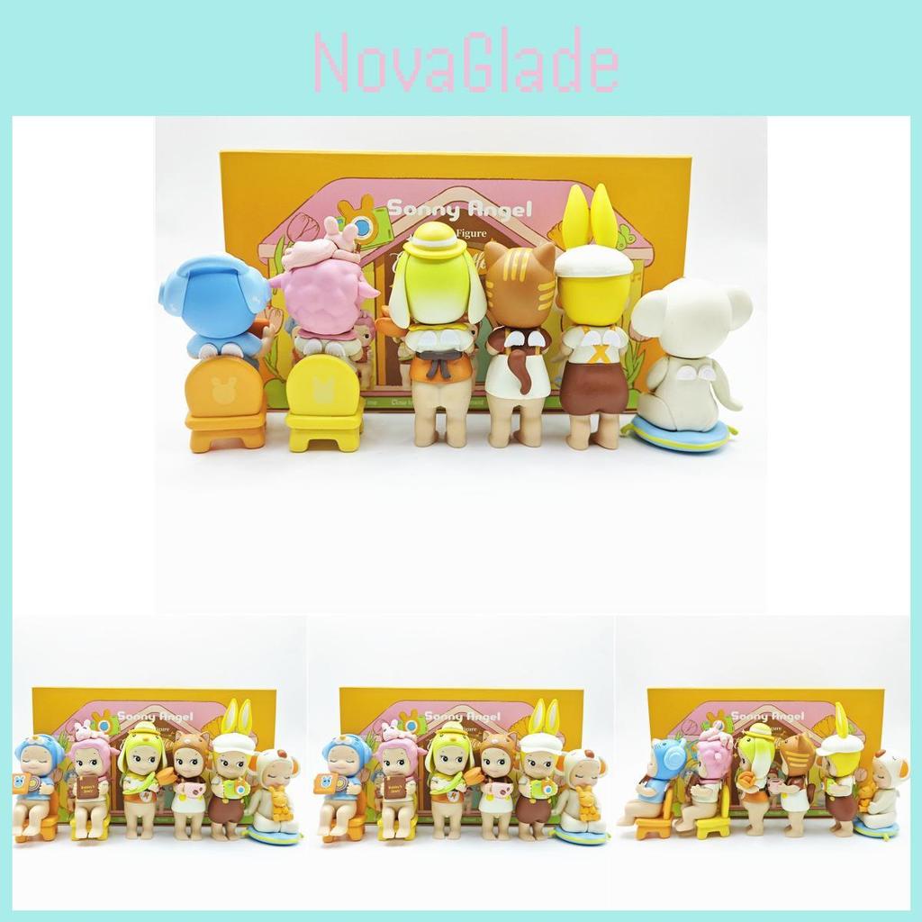 Enjoy The Moment Series Angel Figurines Pvc Blind Box Collectible Toys Decor 6 Styles