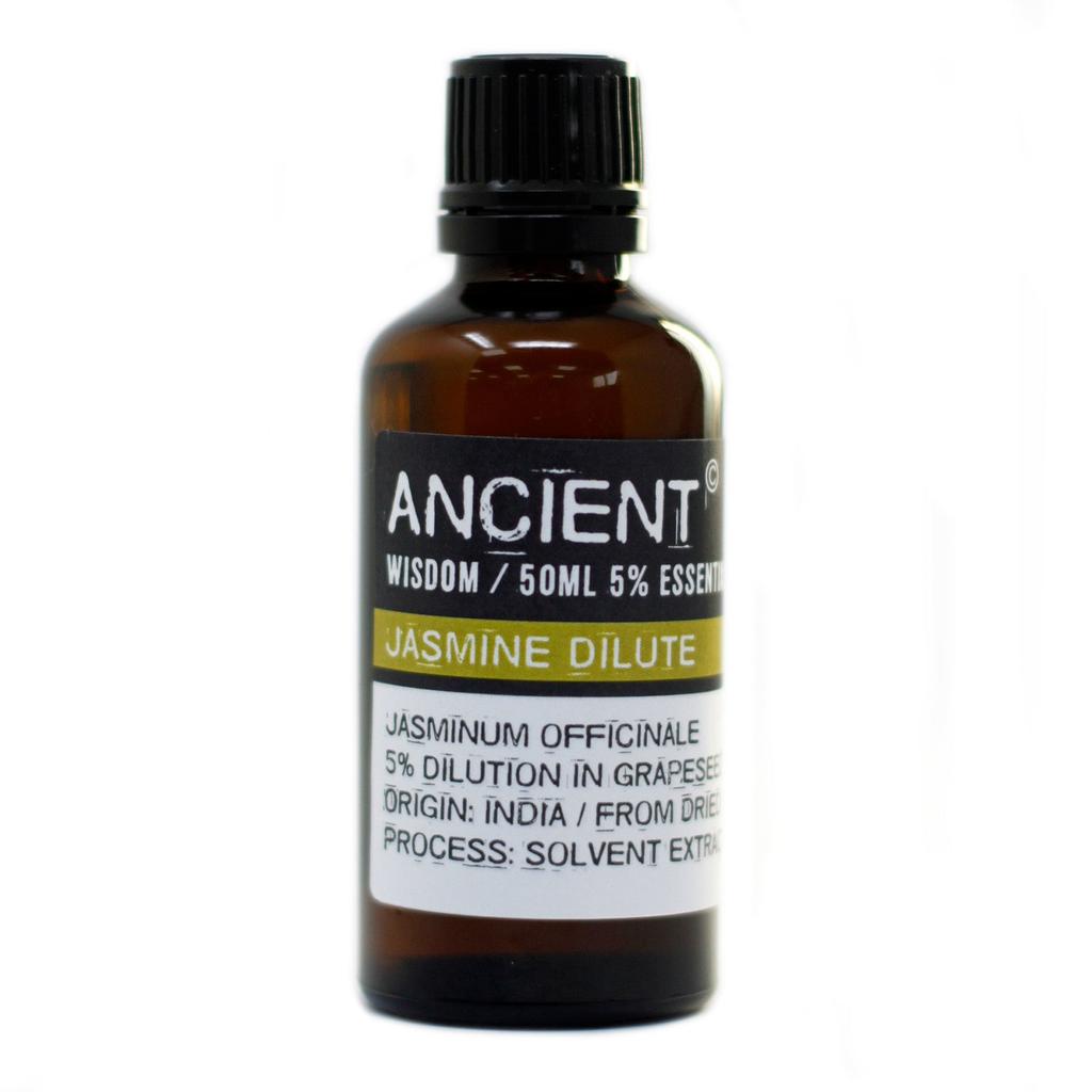 Jasmine Essential Oil 5% in Grapeseed, 50ml