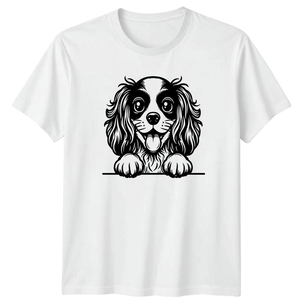 Spaniel Dog Animals Unisexs TShirt Unisexs Tee Graphic Unisex Top Pet Lover Gift