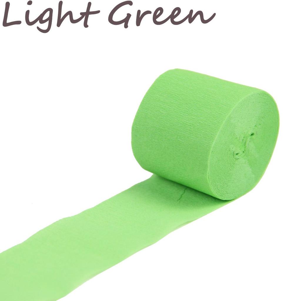 Украшение на день рождения ручной работы Церемония гофрированная бумага Креповая бумага Серпантин рулон