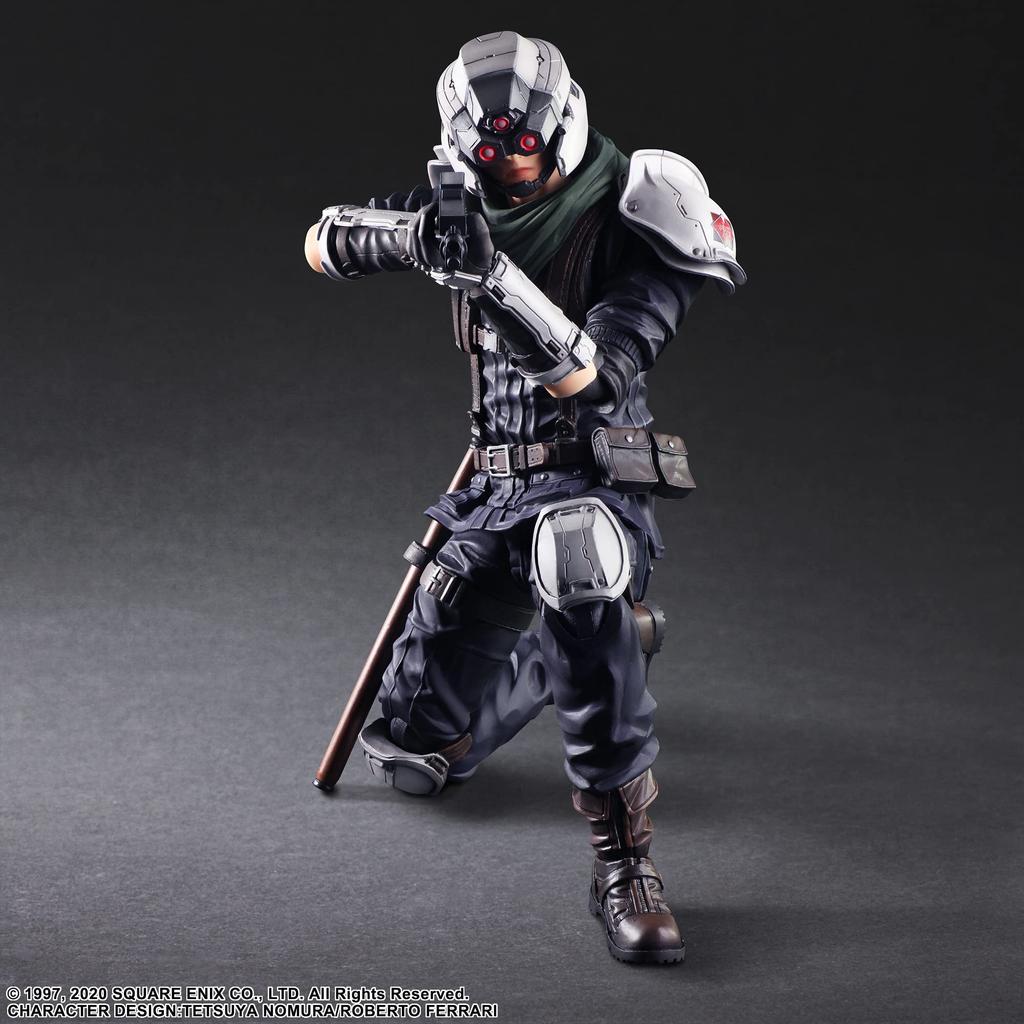 Final Fantasy VII Remake PLAY ARTS Kai Guard PVC Painted Movable Figure