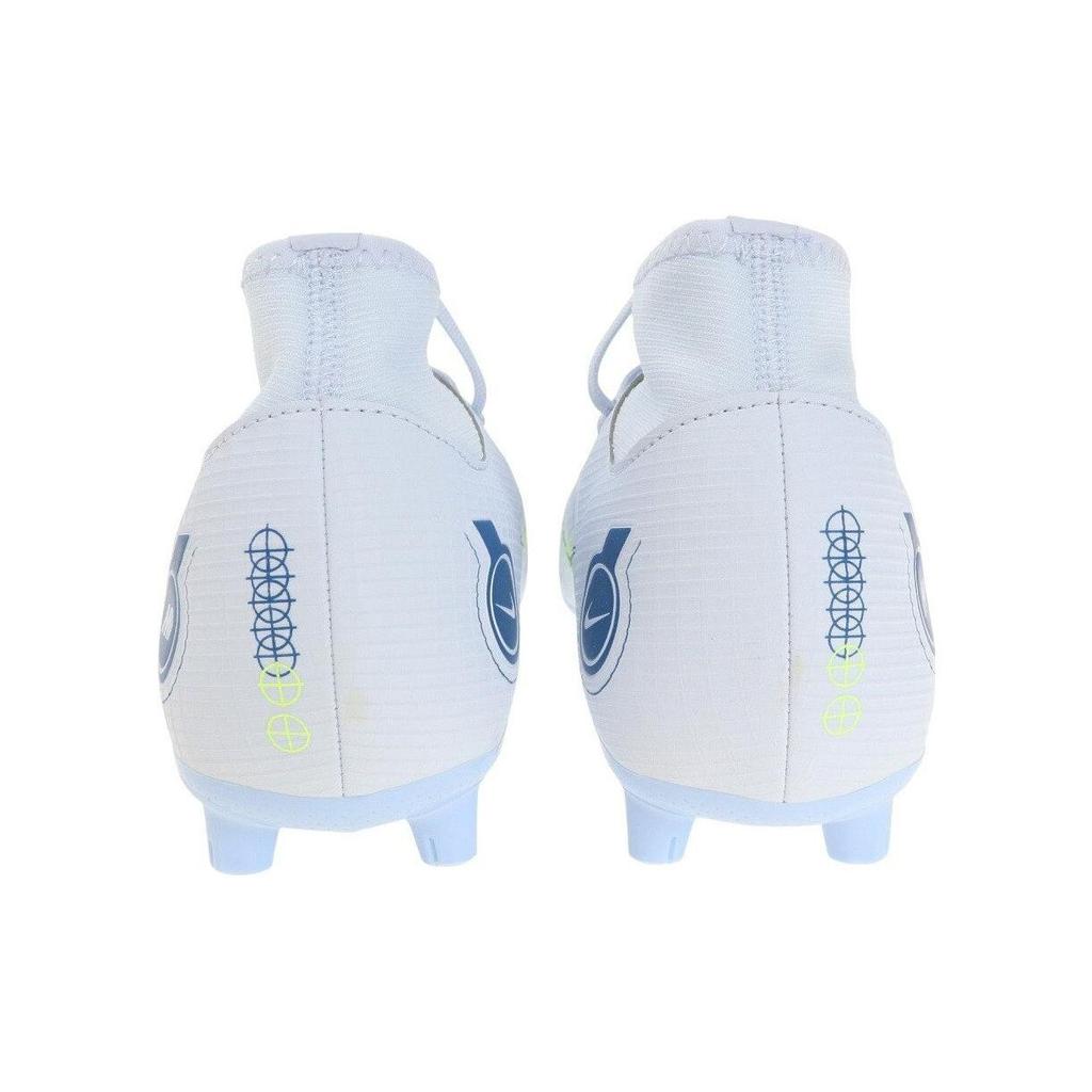 Nike Mercurial Superfly 8 Academy Laced Outdoor HG Soccer Shoes Unisex Soccer Shoes White DJ2867-054