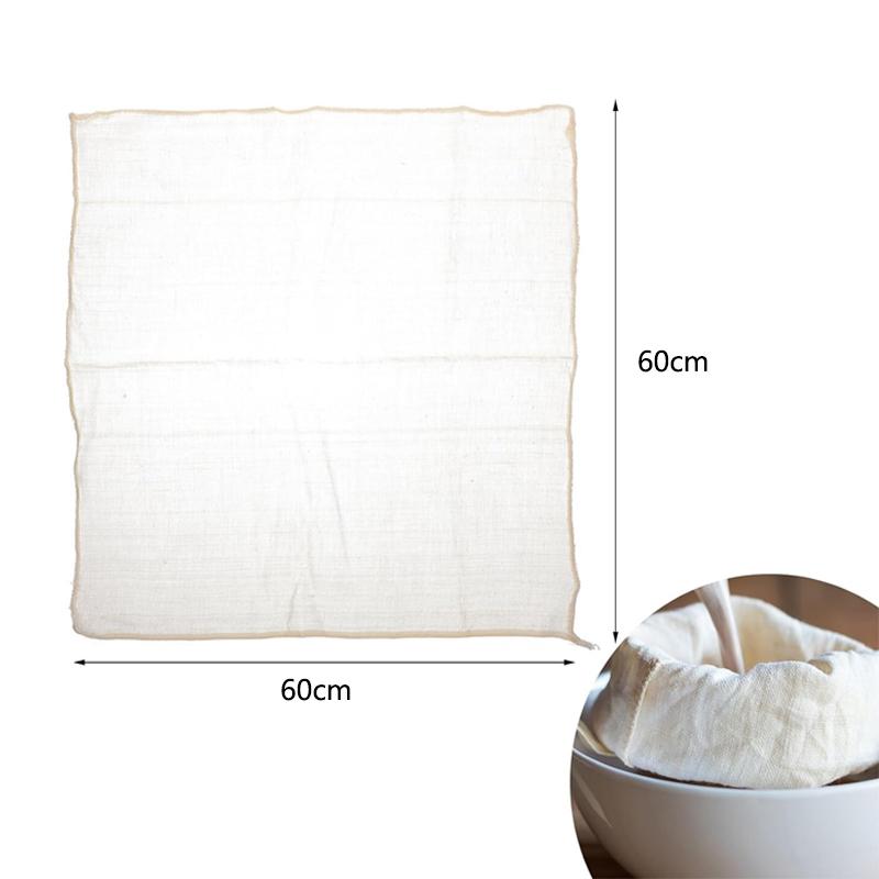 1-5p Cotton Gauze Muslin Tofu Cheese Soy Milk Wine Filter Cloth Kit DIY Soy Pressing Kitchen Gadgets Baking Ferment Pastry Tools 6