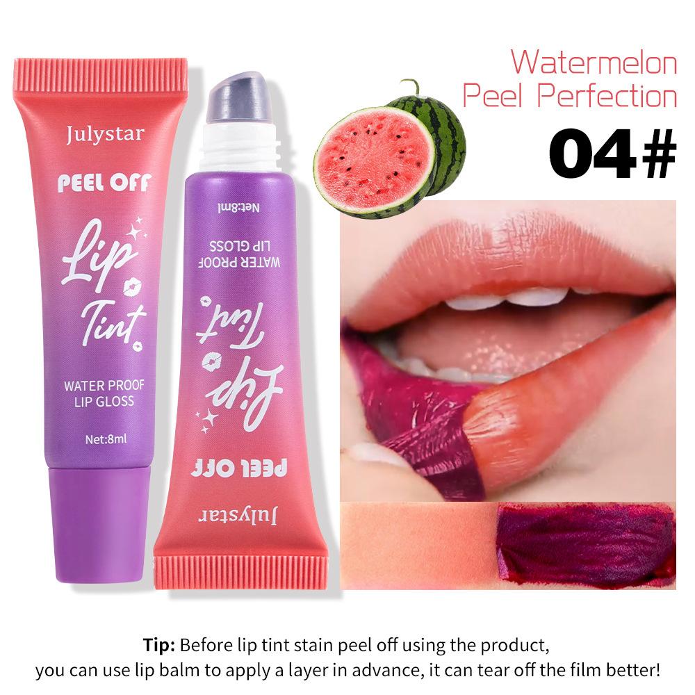 Фруктовый макияж для губ Tear Lip Glaze Mist Matte Finish с базовым цветом Водостойкая увлажняющая помада Candy Lipstick